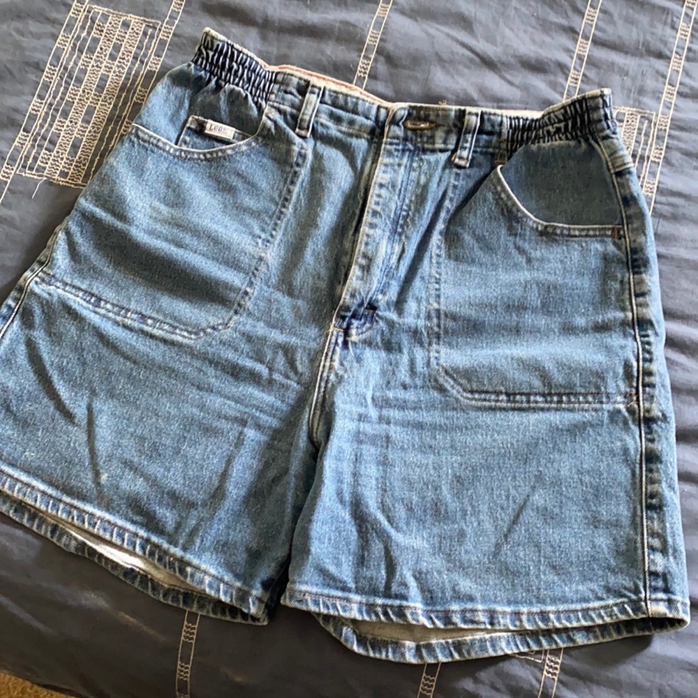 Vintage Lee Denim Mom Shorts